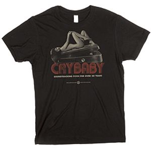 Jim Dunlop Cry Baby Pinup T-Shirt - Men's XL