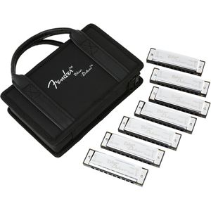 Fender Blues Deluxe Harmonica - 7 Pack