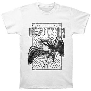Promuco Led Zeppelin Icarus Burst T-Shirt - Men's Medium, White