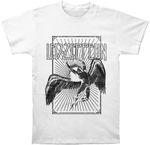 Promuco Led Zeppelin Icarus Burst T Shirt Men s XL White Cosmo Music