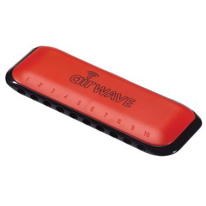 Suzuki Airwave Harmonica - 10 Hole Diatonic - Red