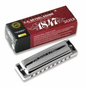 Harmonica Seydel Diatonic Blues 1847 Silver F