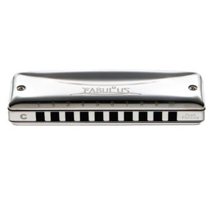 Suzuki Fabulous 10 Hole Diatonic Just Temperament Harmonica - Bb