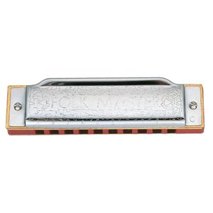 Suzuki 1072 Folkmaster Standard 10 Hole Diatonic Harmonica - Ab