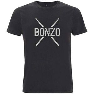 Promuco John Bonham Bonzo Stencil T-Shirt - Men's XL, Black