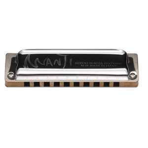 Suzuki Manji 10-Hole Diatonic Harmonica - Natural Minor Bb