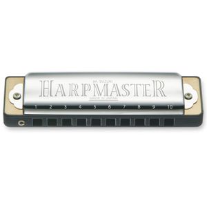 Suzuki HarpMaster 10-Hole Diatonic Harmonica - D