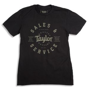 Taylor Shop T-Shirt - Black, Men's Large