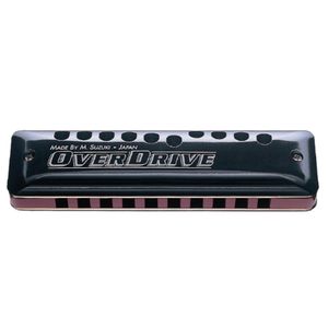 Suzuki Overdrive 10-Hole Diatonic Harmonica - F