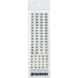 Suzuki Tremolo Harmonica Key Stickers