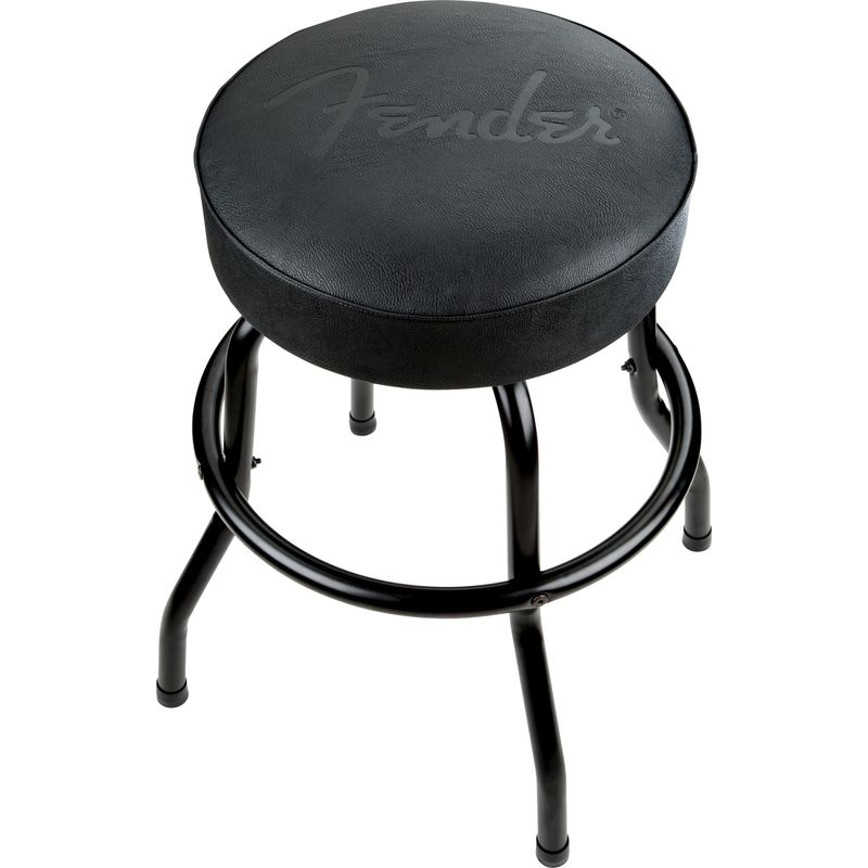 Fender Embossed Black Logo Barstool - 24