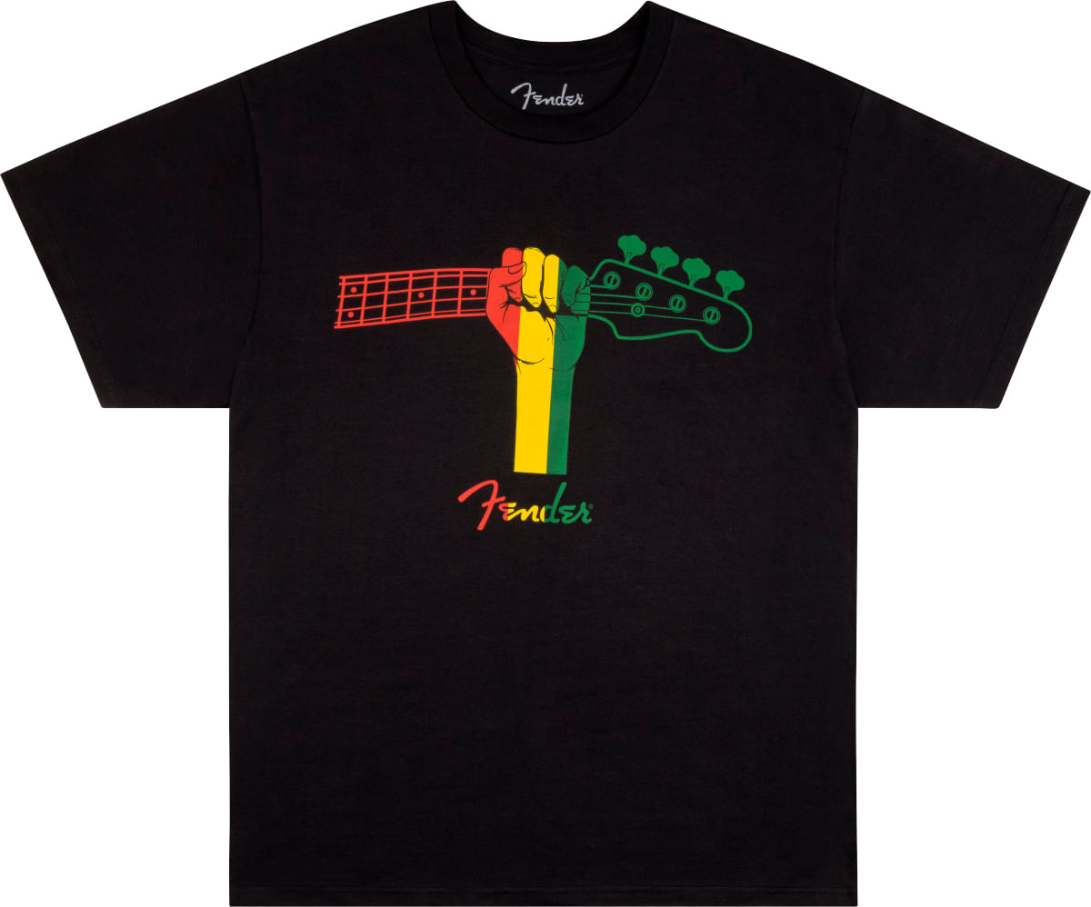 Fender Black History T-Shirt - Small, Black