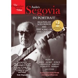 DVD Andres Segovia in Portrait (classical guitar)