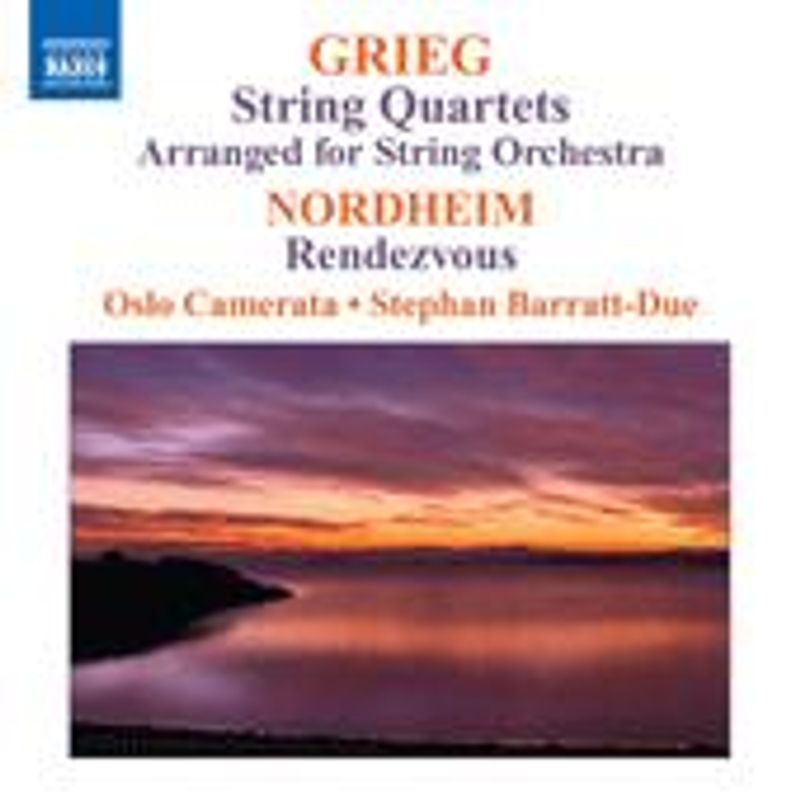 CD Grieg String Quartets Arranged for String Orchestra Cosmo Music