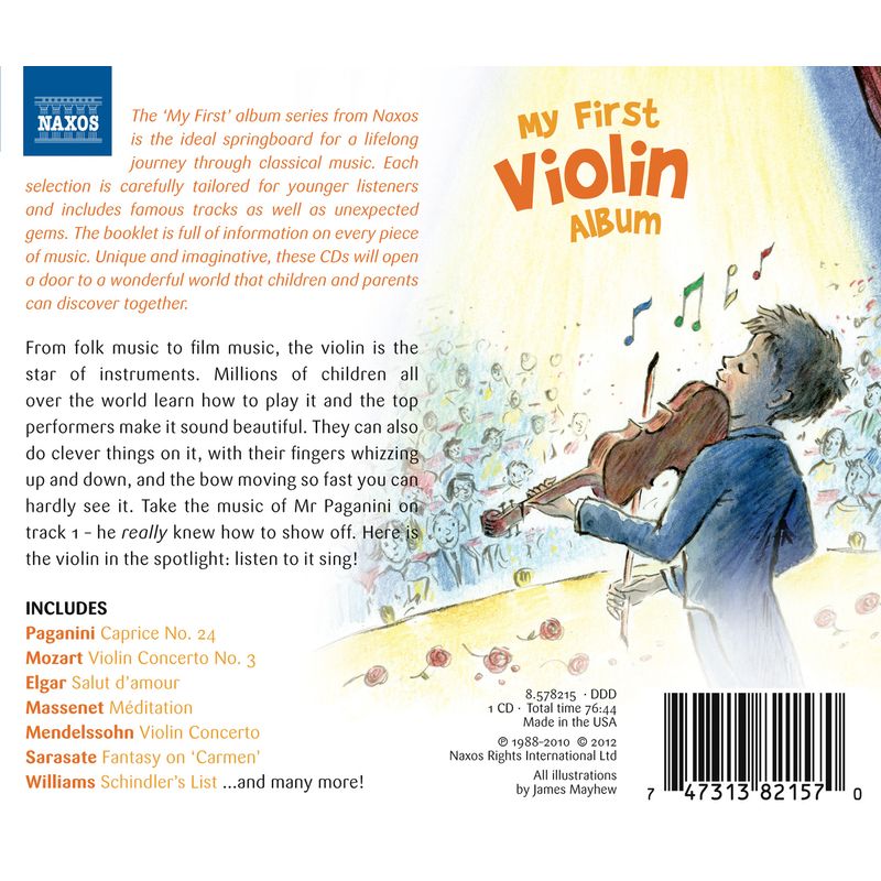 CD My First Violin Album Cosmo Music
