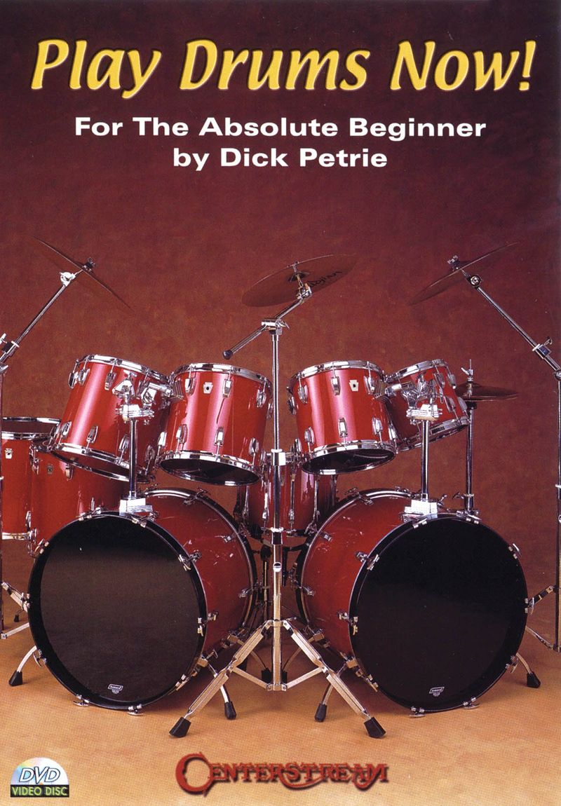 DVD Play Drums Now - Petrie, Dick (Centerstream) (DD) - Cosmo Music