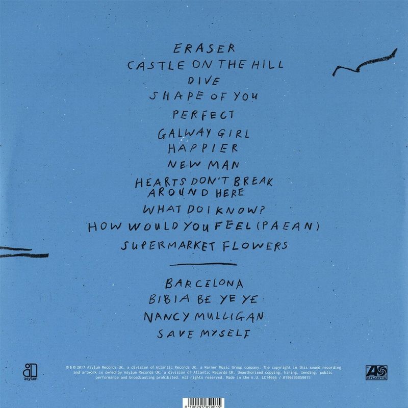 Ed Sheeran - Divide (2 LP) - Cosmo Music