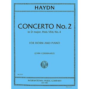 Music Haydn Concerto No.2 in D+ (horn in D/pno)