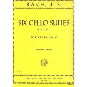 Six Cello Suites - Viola