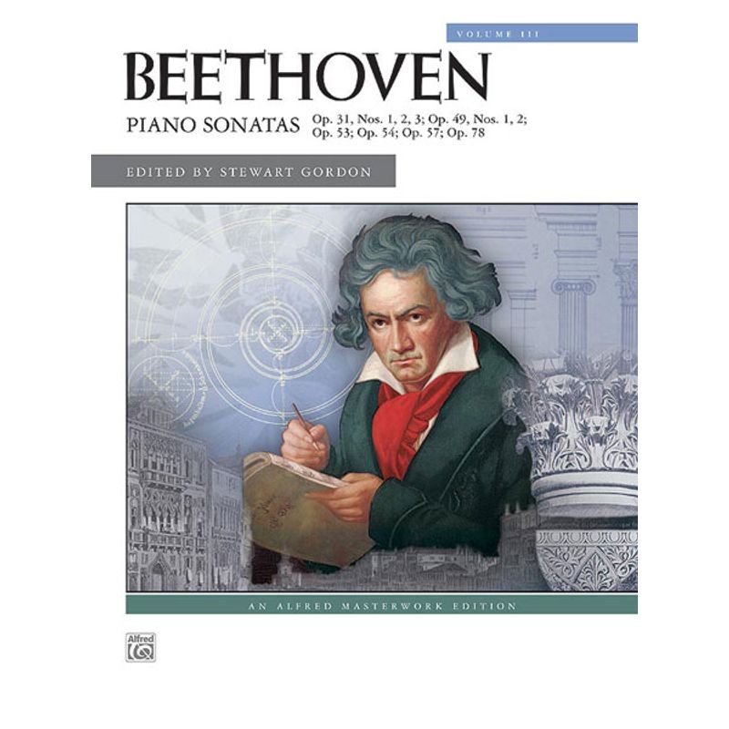 Music Piano Sonatas Beethoven Vol 3 (16-24) - Cosmo Music