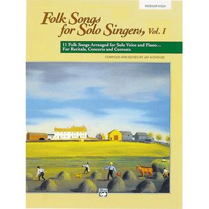 Folk Songs for Solo Singers Vol.1 - Medium High