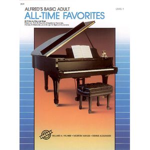 Alfred's Basic Adult Piano Course All-Time Favorites, Book 1