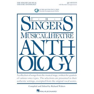 The Singer's Musical Theatre Anthology - Quartets (w/Online Audio)