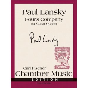 Four's Company (Lansky) - Guitar Quartet