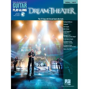 Dream Theater Guitar Play-Along Vol 167 w/Online Audio