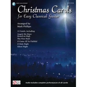 Christmas Carols for Easy Classical Guitar w/Online Audio