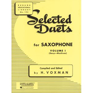 Music Selected Duets For Saxophone 1 (alto sax/tenor sax)