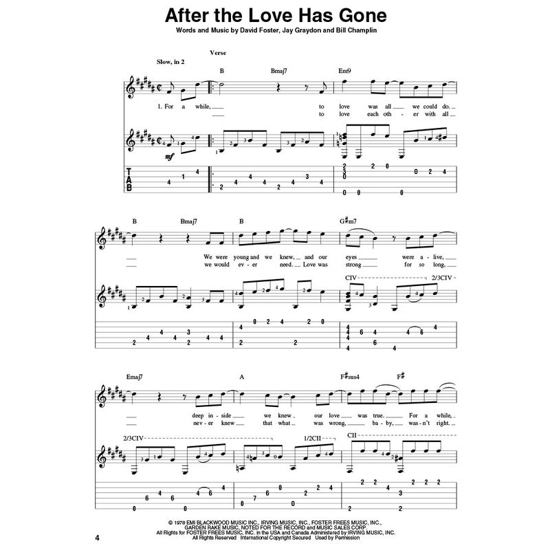 100 Most Beautiful Songs Ever for Fingerpicking Guitars Cosmo Music