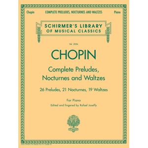 Complete Preludes, Nocturnes & Waltzes - (Chopin)