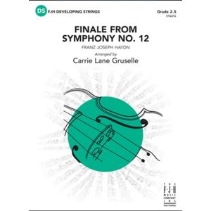 Finale from Symphony No. 12 - Score & Parts, Grade 2.5