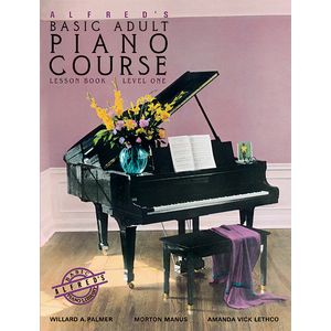 Alfred's Basic Adult Piano Course Lesson Book 1