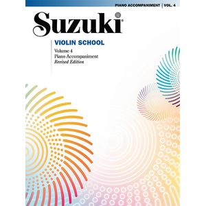 Suzuki Violin School - Volume 4 - Piano Accompaniment - International Edition