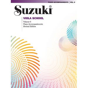 Suzuki Viola School - Volume 6 - Piano Accompaniment - International Edition