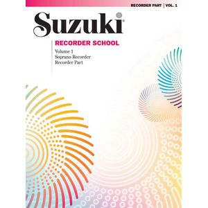 Suzuki Recorder School (Soprano Recorder) Recorder Part, Volume 1