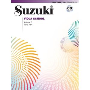 Suzuki Viola School - Volume 7 - Viola Part & CD - International Edition