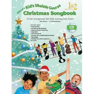 Alfred's Kid's Ukulele Course - Christmas Songbook 1 & 2 w/CD