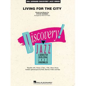 Living for the City (Stevie Wonder) - Score & Parts, Grade 1.5