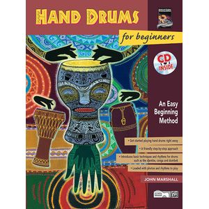 Hand Drums for Beginners w/CD