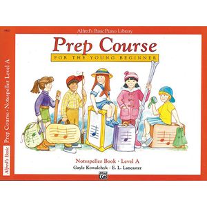 Alfred's Basic Piano Prep Course: Notespeller Book A