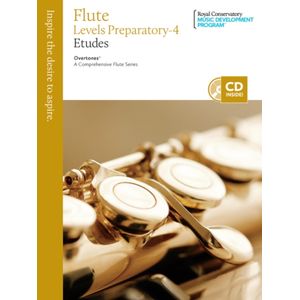 RCM Overtones: A Comprehensive Flute Series - Studies Prepartory - 4