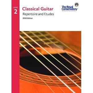 RCM Classical Guitar Repertoire and Etudes - Level 2 (2018 Edition)