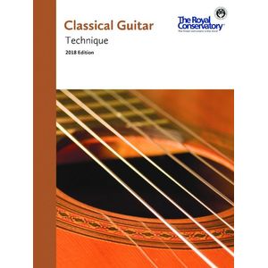 RCM Classical Guitar - Technique (2018 Edition)