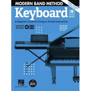 Modern Band Method - Keyboard, Book 1 with Online Audio