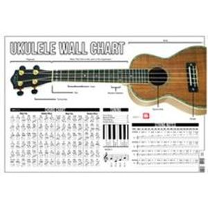 Ukulele Wall Chart Poster