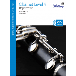 RCM Clarinet Series, 2014 Edition - Repertoire 4