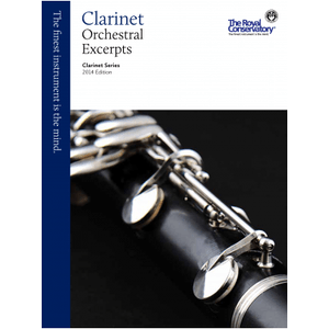 RCM Clarinet Series, 2014 Edition - Orchestral Excerpts
